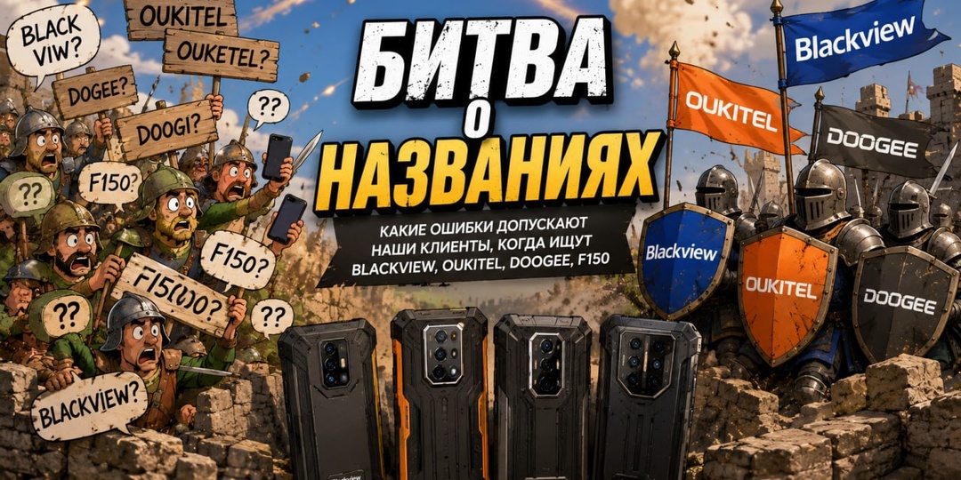 Битва за название: как наши клиенты переозвучивают бренды защищенных смартфонов