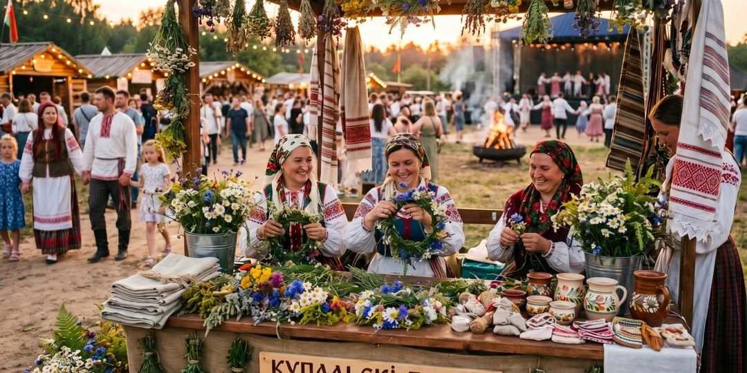⚡️«Купальскае кола» станет сердцем ярмарки на празднике «Купалье» в Александрии