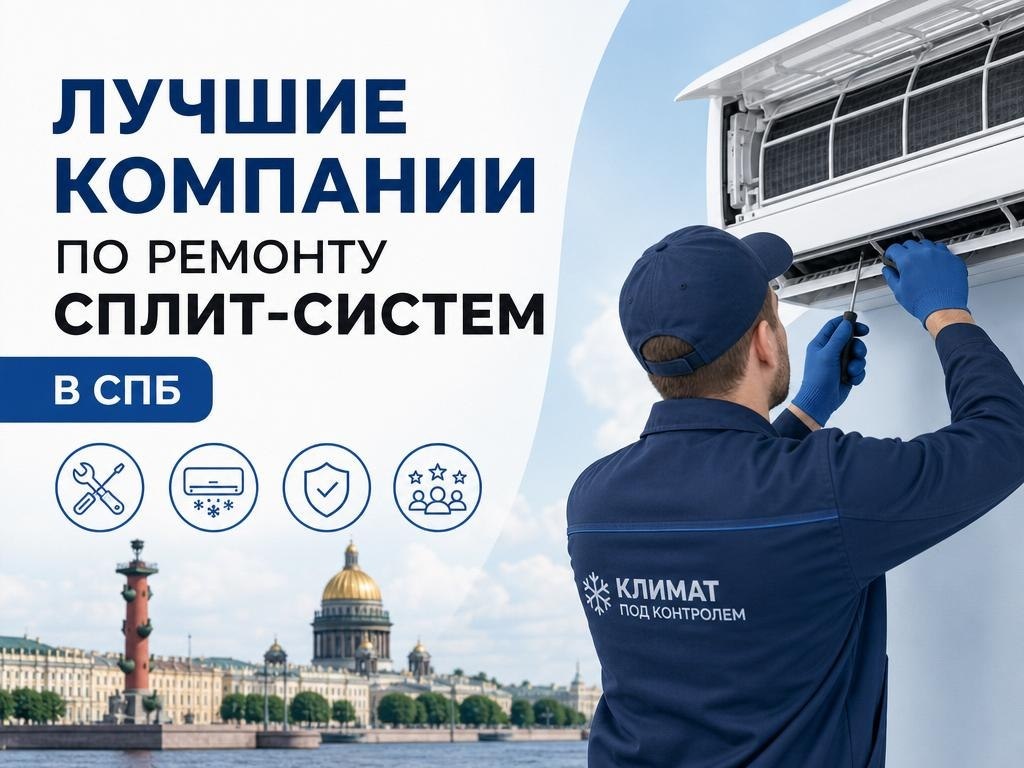 Лучшие компании по ремонту сплит-систем 2026
