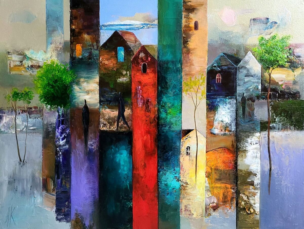© Арман Кочарян. Название не опред. Холст, масло. 80 х 65см.