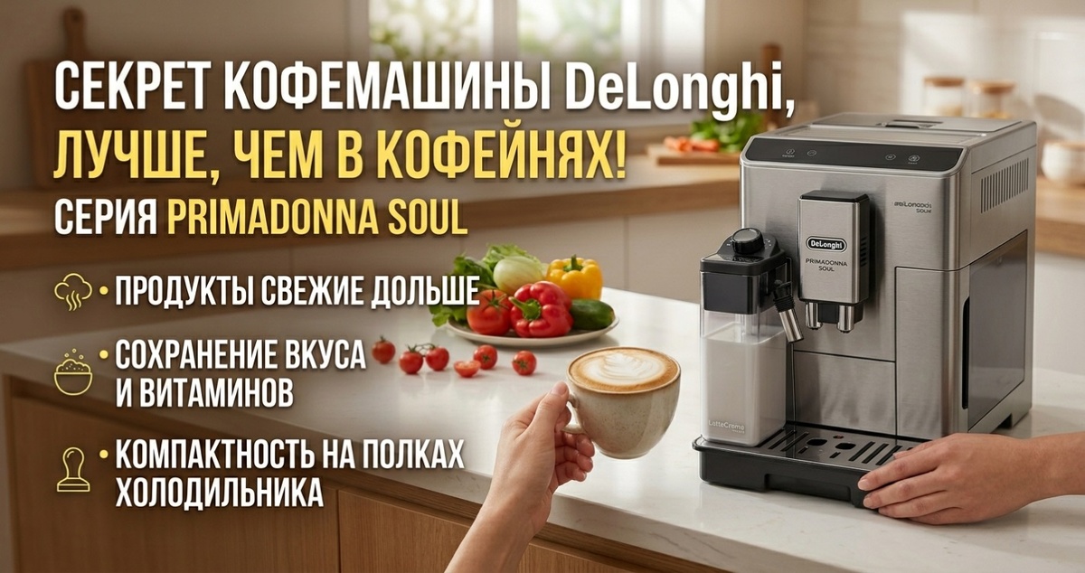 Секрет кофемашины DeLonghi