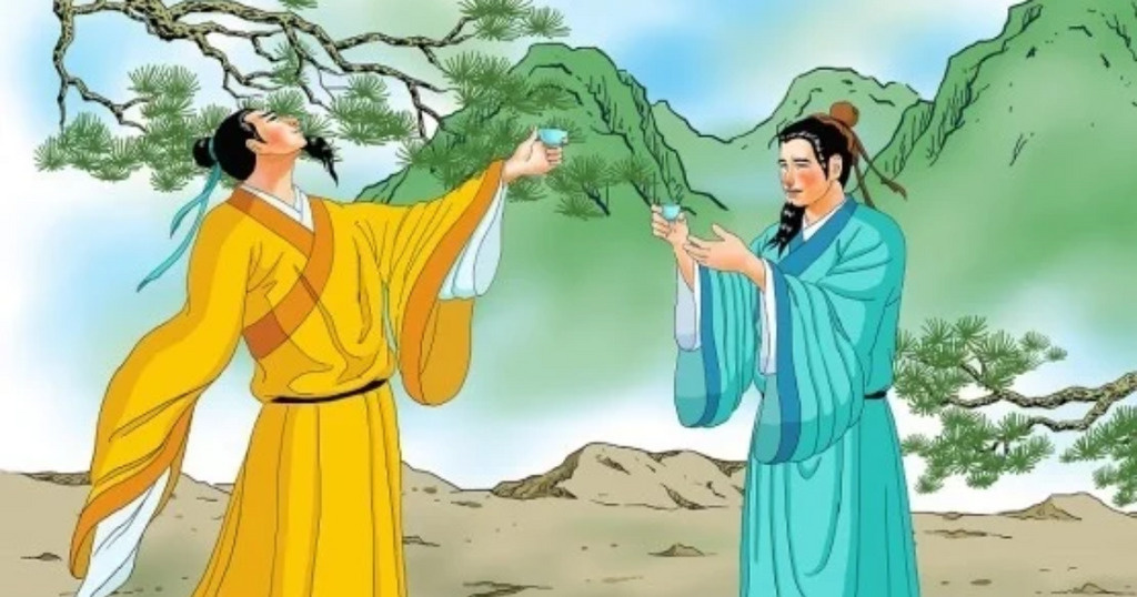 «Вино не защищает добродетельных» (Источник изображения: Secret China [Взгляд на Китай] / Чжицин)