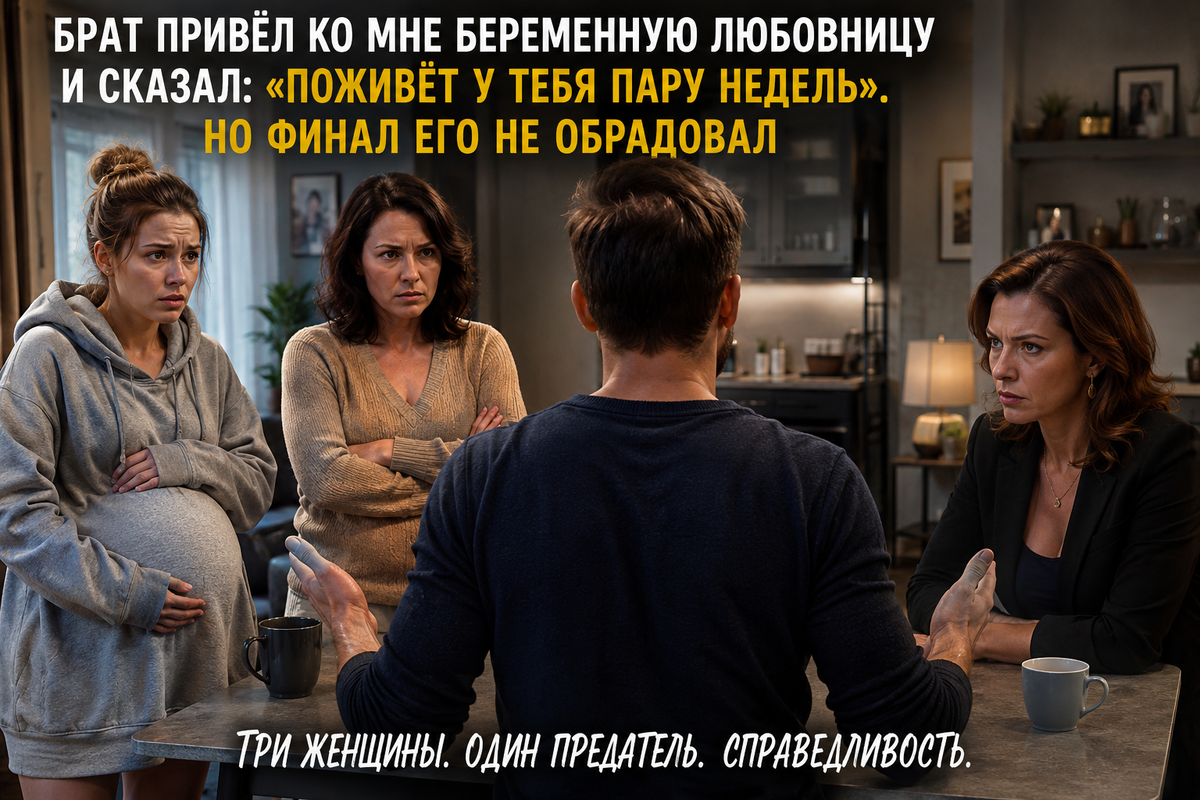 Любовница, жена и сестра собрались за одним столом. Для него это закончилось катастрофой