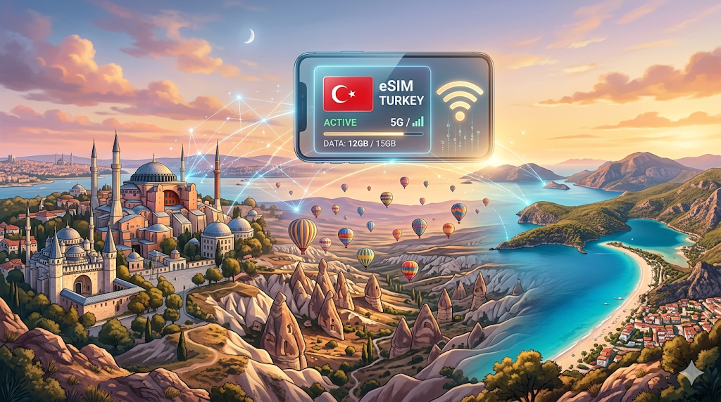 eSIM для Турции