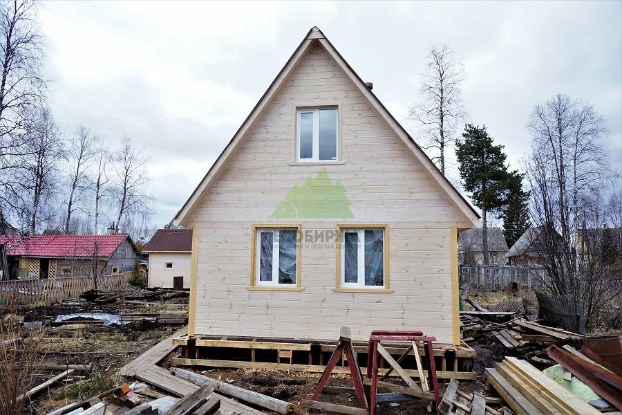 Имитация бруса из ели