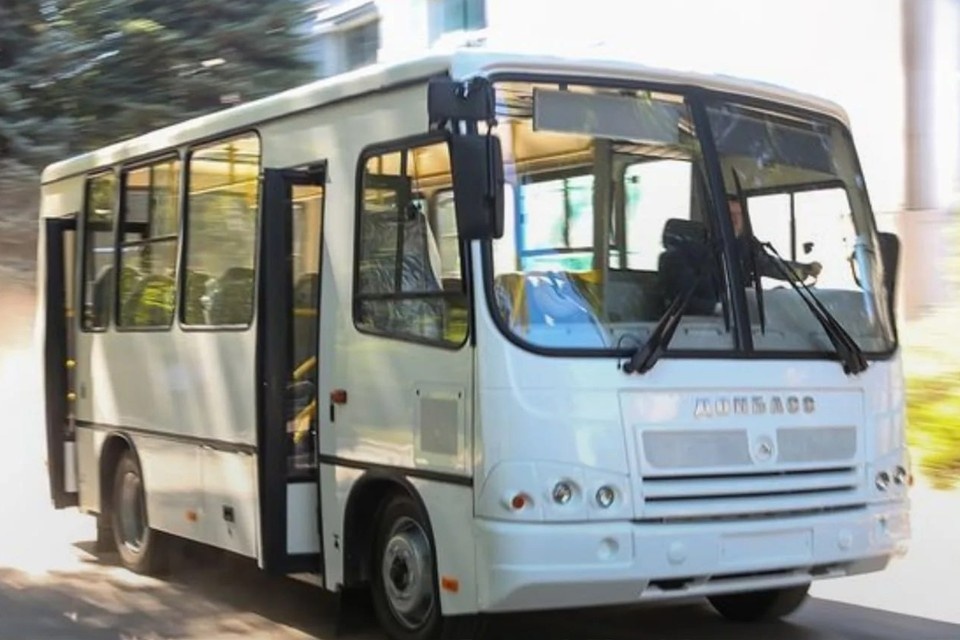    С 9 июня обслуживание маршрута осуществляется автобусом среднего класса. Фото: Минтранс ДНР
