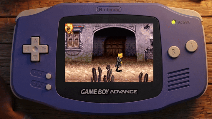 Геймплей Ghost Rider на Game Boy Advance