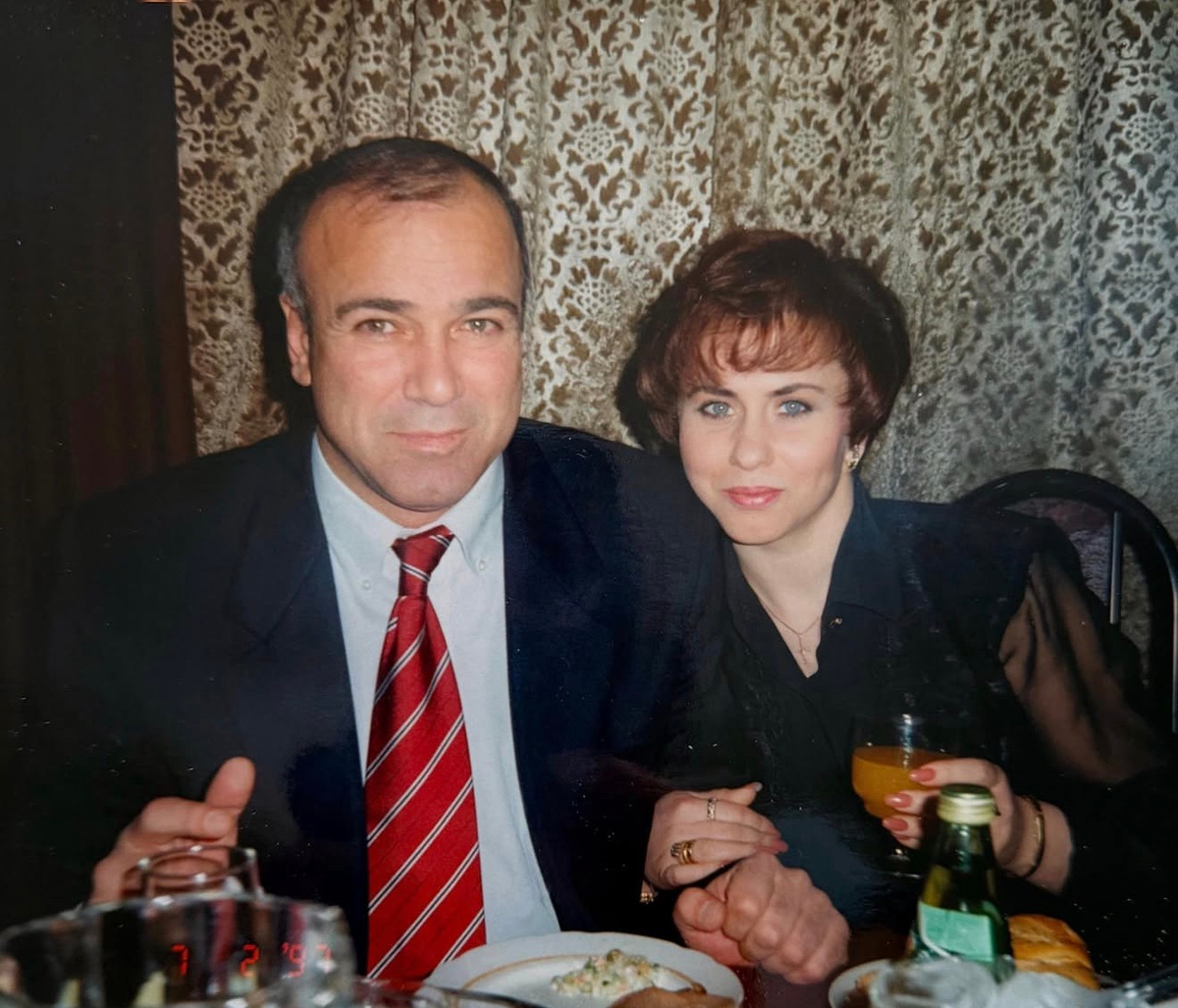    Гоча Малания и Наталья Харламова. Фото: Соцсети Натальи Харламовой.