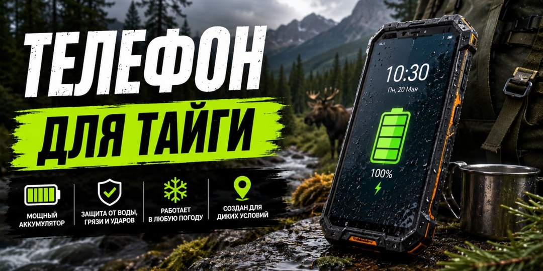 Телефон для тайги