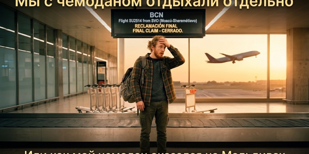 Мой багаж улетел на Мальдивы, пока я стоял в очереди в Шереметьево