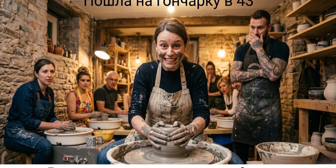 Как я пошла учиться на гончара в 43 года и чуть не угробила всю группу