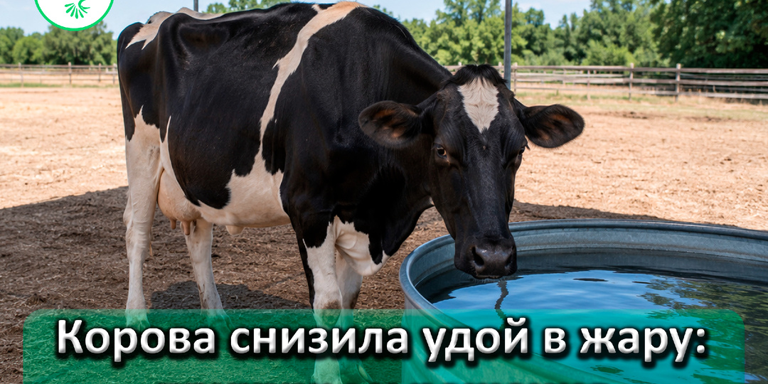 Корова снизила удой в жару: что это может значить