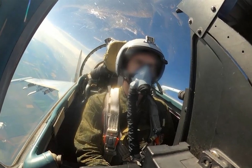    Боевая работа Су-35С