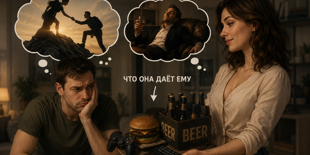 Женщины дают мужчинам не то, что нужно