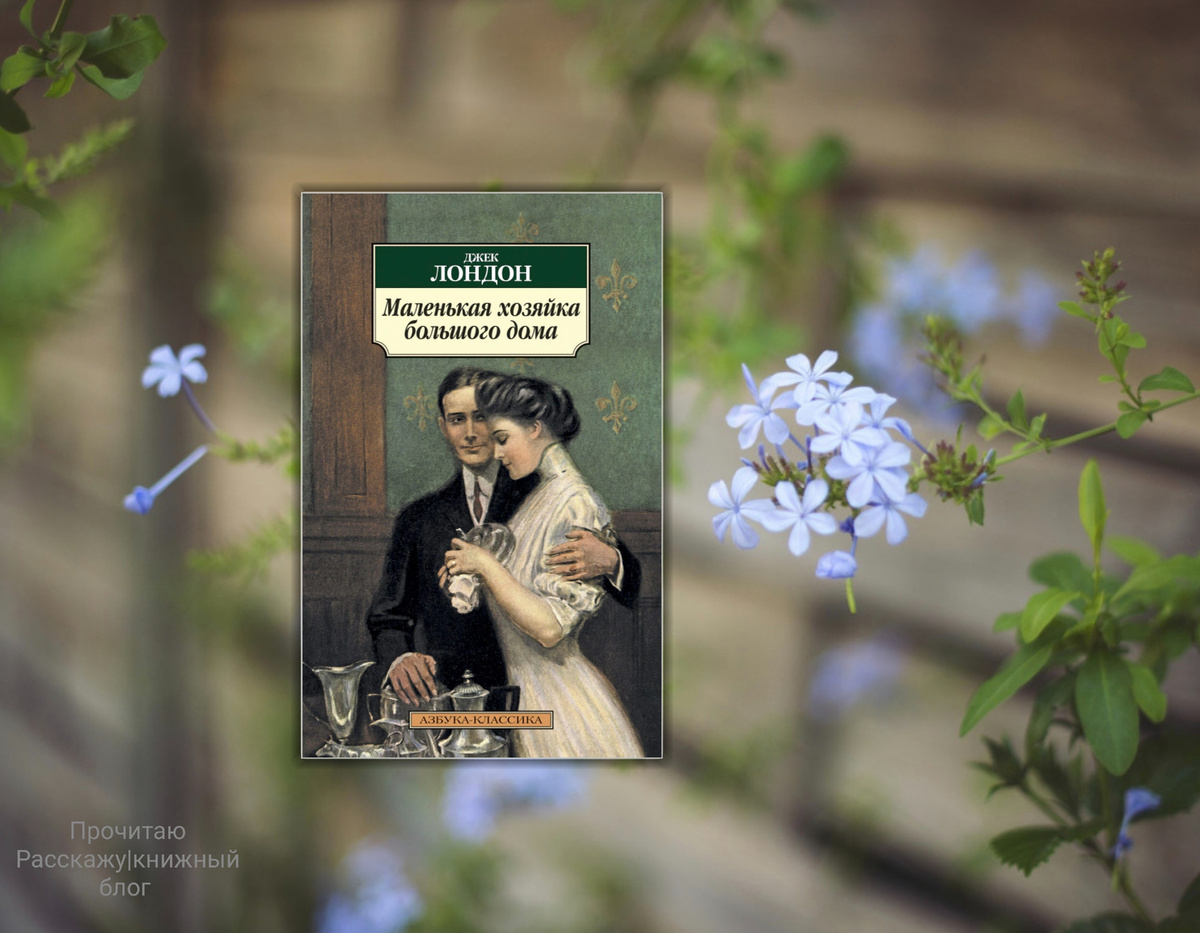 Коллаж сделан автором блога Прочитаю Расскажу| книжный блог. Изображения взяты из открытых источников. Джек Лондон "Маленькая хозяйка большого дома".