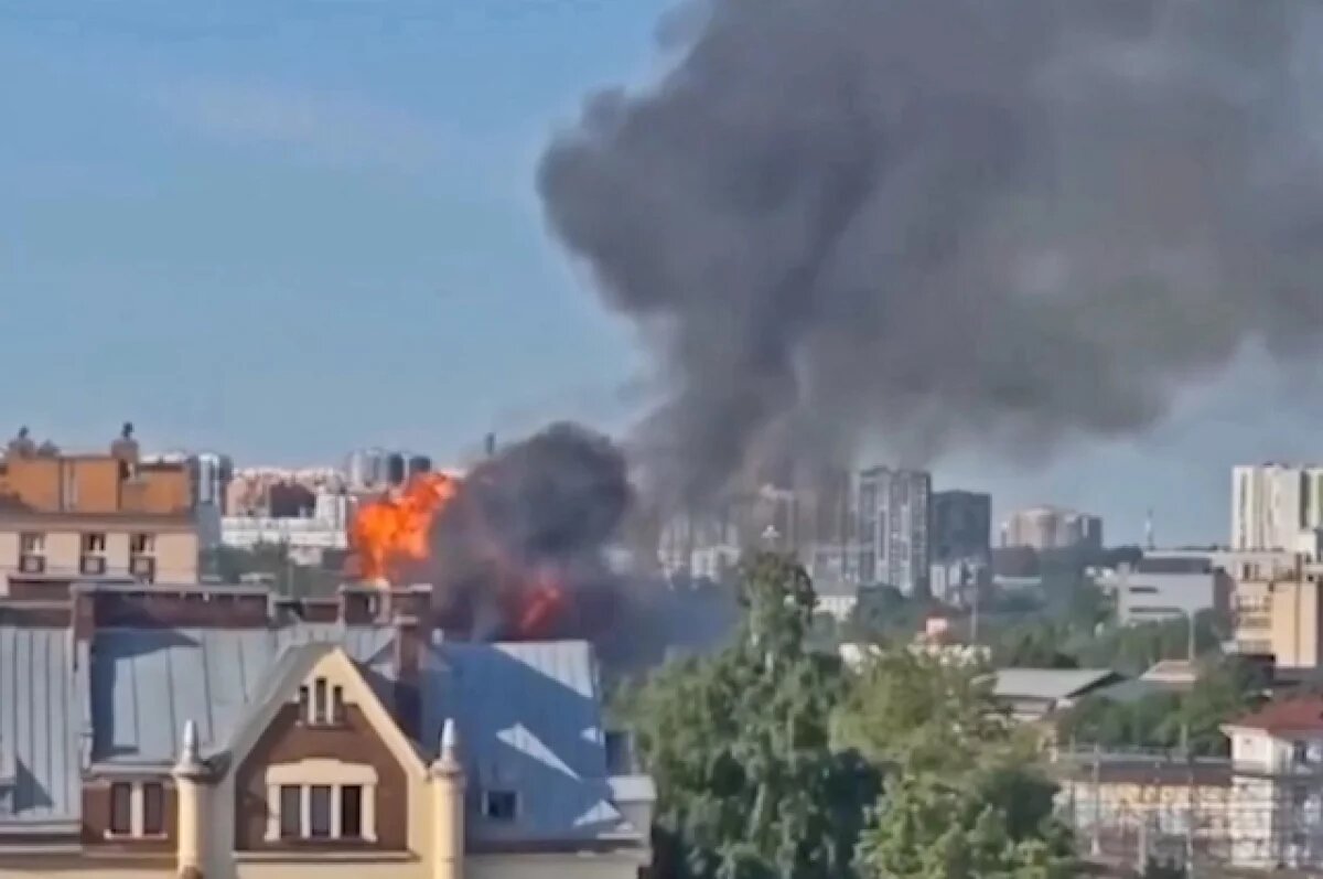    В страшном пожаре у Финляндского вокзала погибли двое сотрудников ОЖД