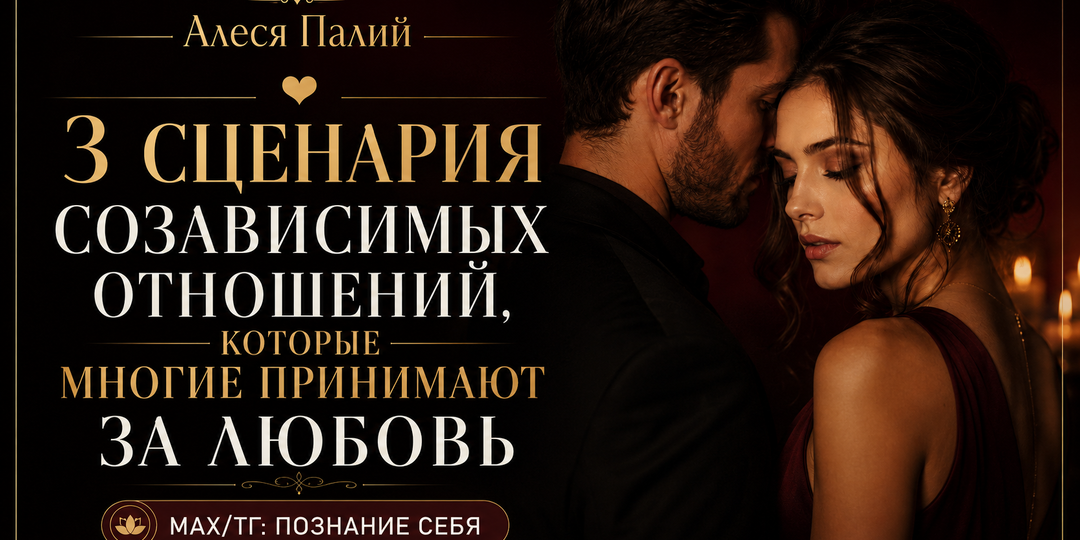 3 сценария созависимых отношений, которые многие принимают за любовь