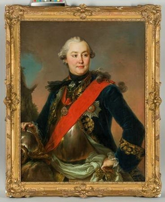 Торелли, Стефано (1712-1780) Портрет Григория Григорьевича Орлова. Россия. в1763 г. (портрет); XIX в. (рама). Холст; масло. Рама: Дерево, левкас, мастика, поталь; позолота. 98.7х76.8 см. Рама: 116.5х95.3х5.5 см. Год поступления 2015.
