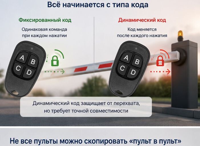 Фиксированный и динамический код: в чём разница
