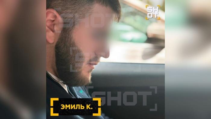 Эмиль К., задержанный по делу об убийстве в Строгино. Фото © Telegram / SHOT
