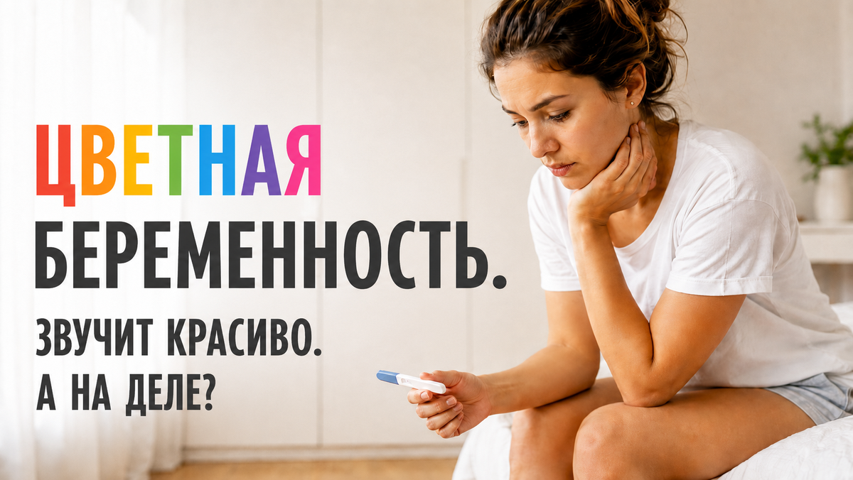 Цветная беременность: почему кровь может быть, если ты уже беременна