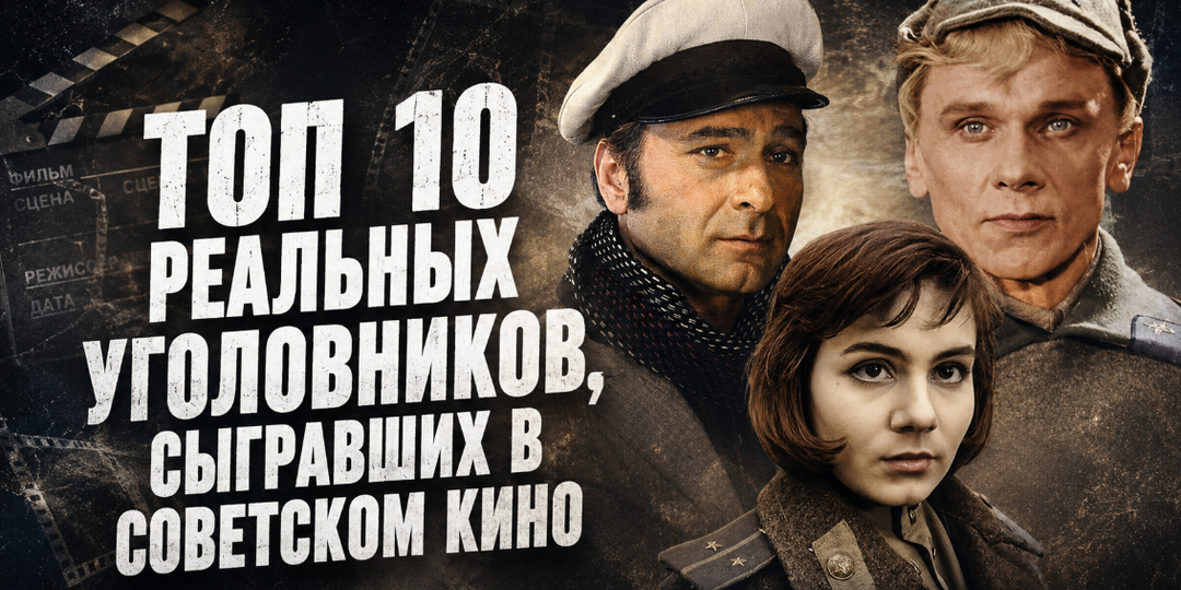 Топ 10 реальных уголовников, сыгравших в советском кино
