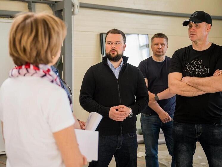     В комплексе будут проводить спортивные соревнования. Фото: соцсети главы Мурманска Ивана Лебедева
