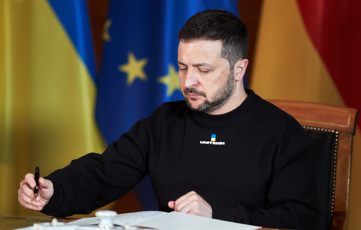    Владимир Зеленский  ddp/Marcus Golejewski via Reuters Connect