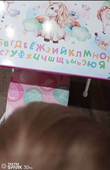 Столик и стулик для лапули из личного архива