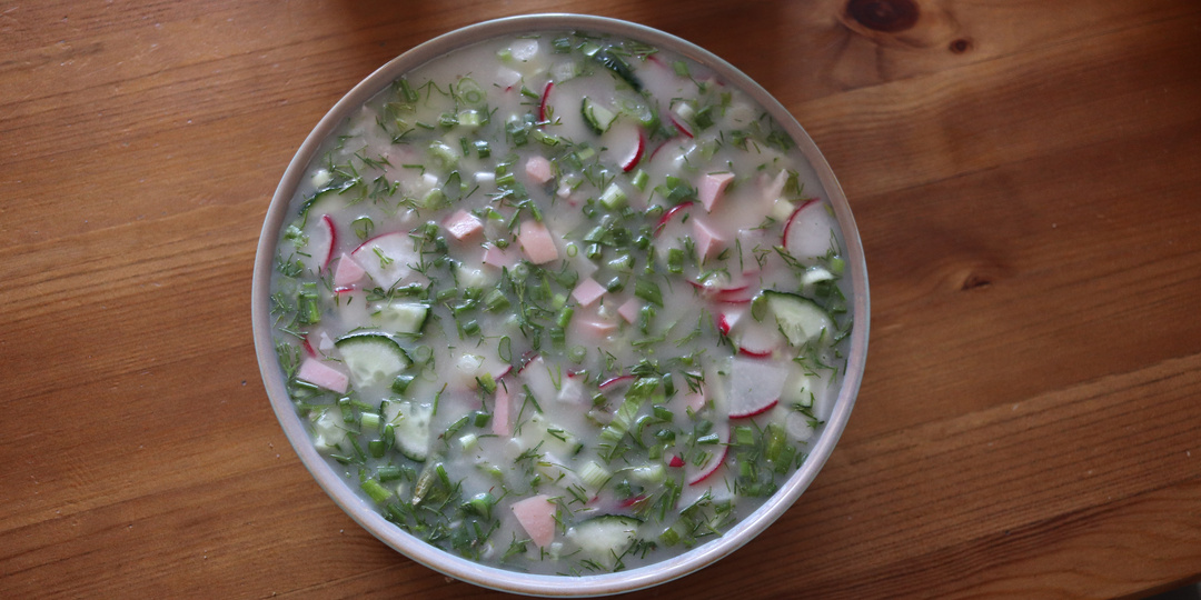 Рязанская окрошка вприкуску с картошкой. Пара слов о «Вкусах Рязанского края»