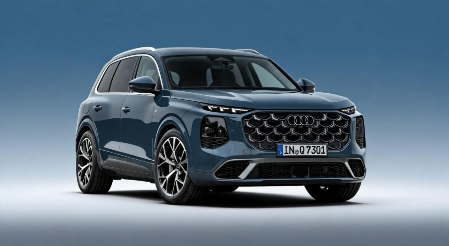Новый Audi Q7 перестал был флагманским кроссовером, но сохранил богатое оснащение