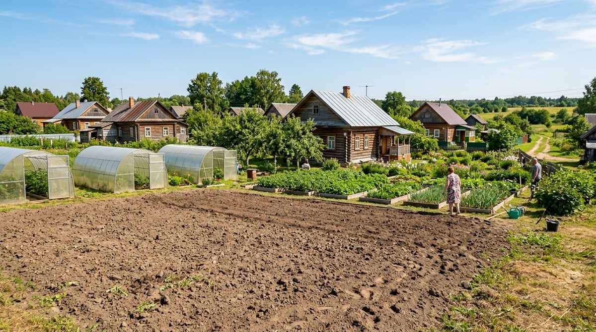Участок.