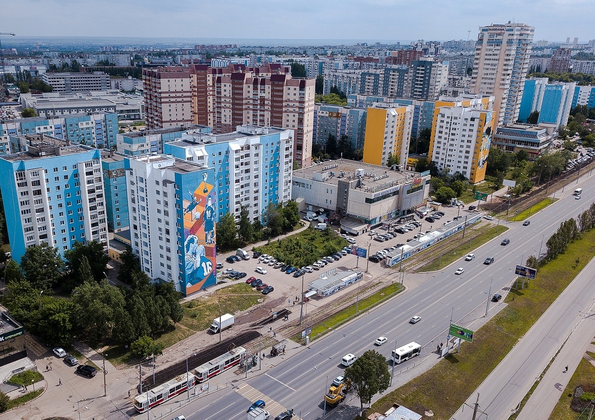 Самара. С высоты