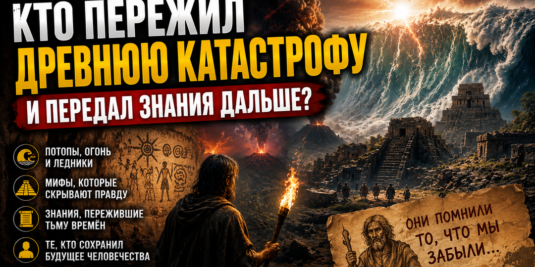 Кто пережил древнюю катастрофу и передал знания следующим поколениям?