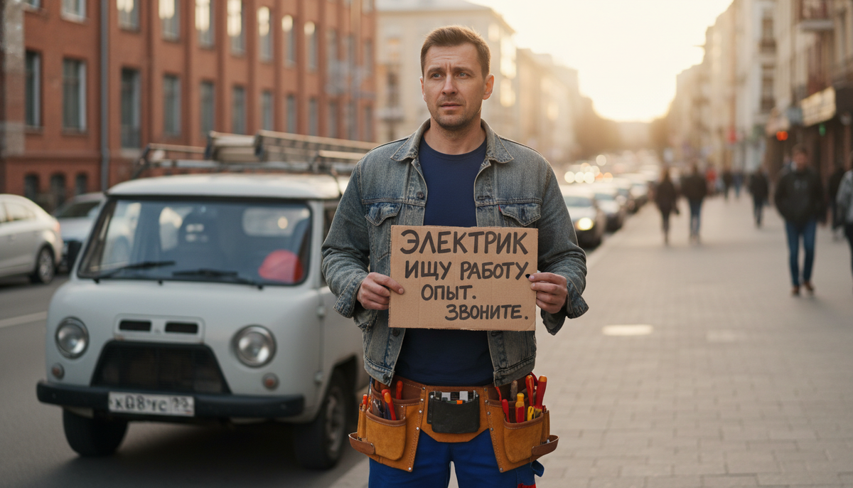 Тишина в телефоне: исповедь электромонтажника без заказов