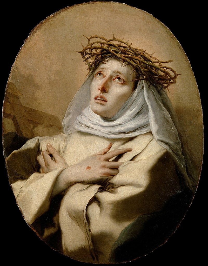 Тьеполо. Святая Екатерина Сиенская, 1746