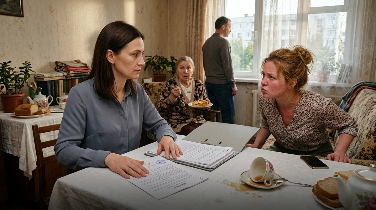 Подпись была почти моя — отличалась одна цифра в паспорте. Эту цифру золовка не учла, когда несла бумагу нотариусу.