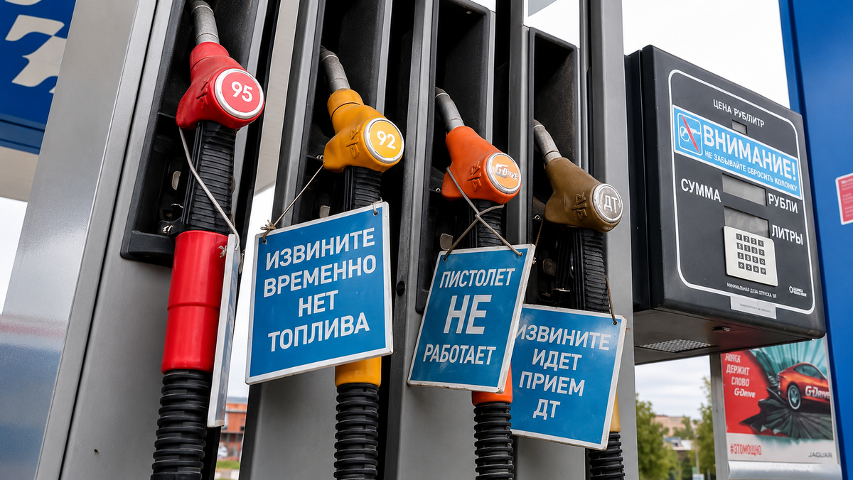 Проблемы с топливом выглядят сейчас вот так