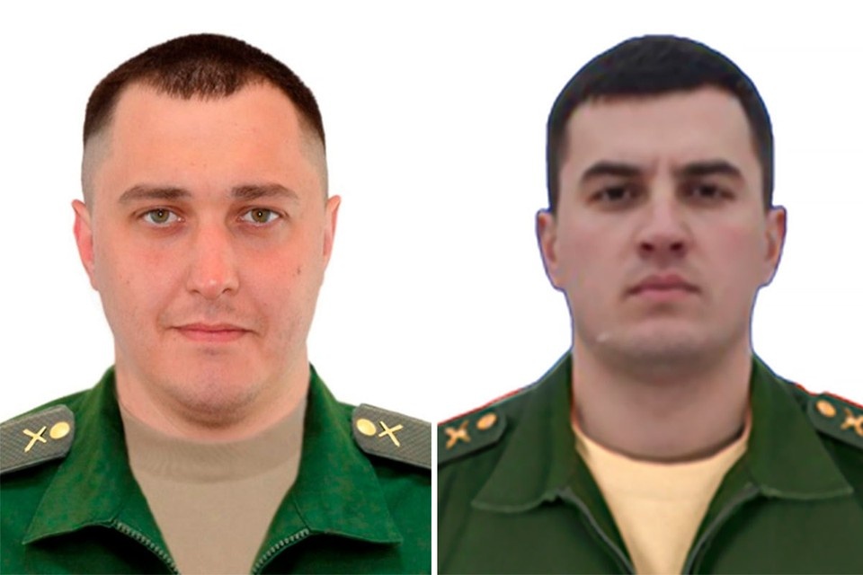    Сержант Иван Голиков и рядовой Вадим Ильин Минобороны РФ