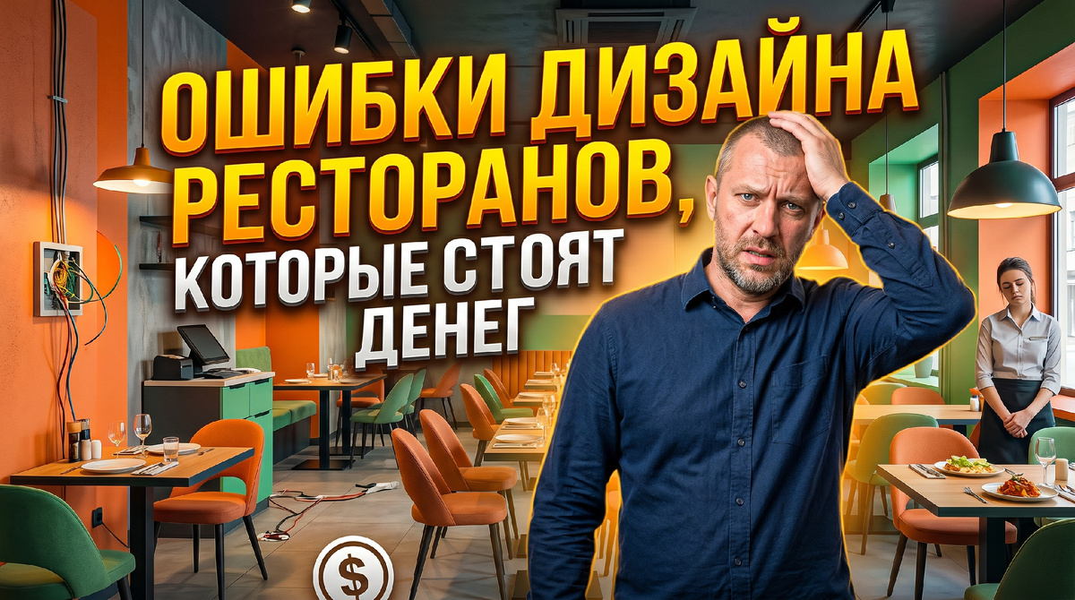 Ошибки в дизайне ресторана