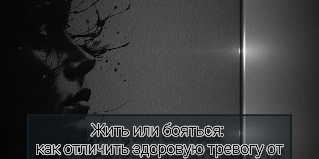 Жить или бояться: как отличить здоровую тревогу от разрушительной