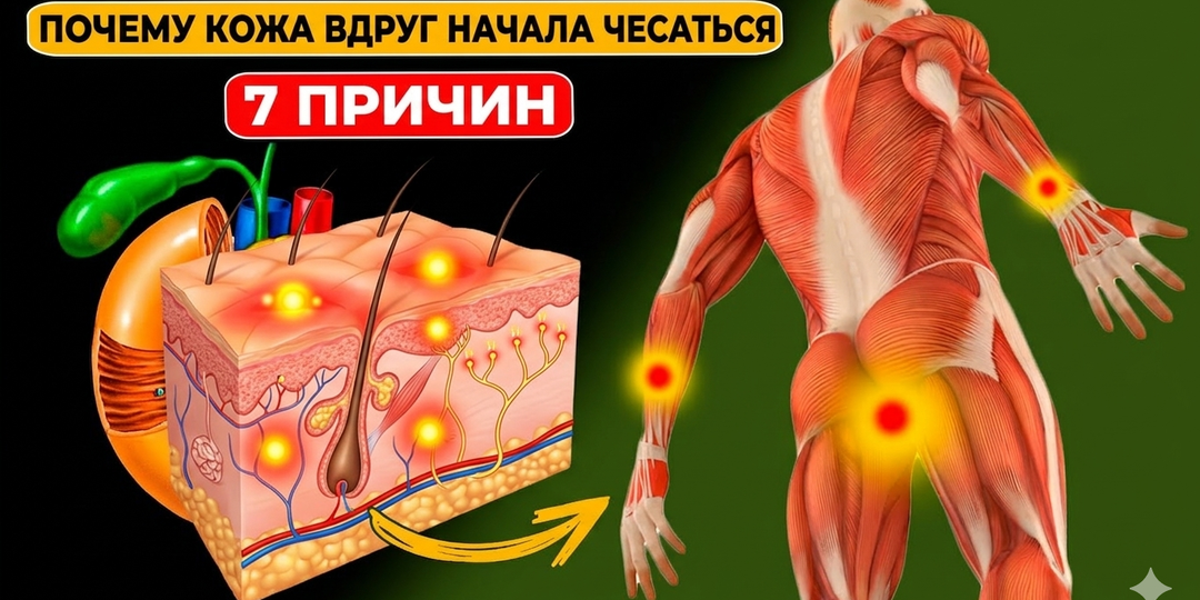 Почему кожа вдруг начала чесаться — 7 причин, о которых многие не знают (и что с этим реально делать)