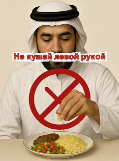 Почему мусульманам нельзя есть левой рукой? 👇Подробно