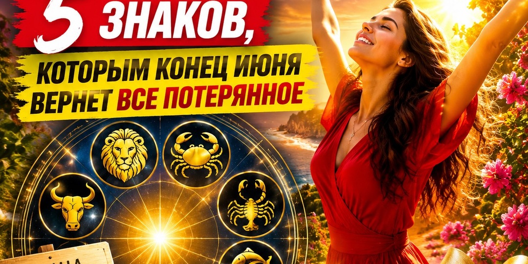 Время забирать свое: 5 знаков, которым конец июня вернет все потерянное.