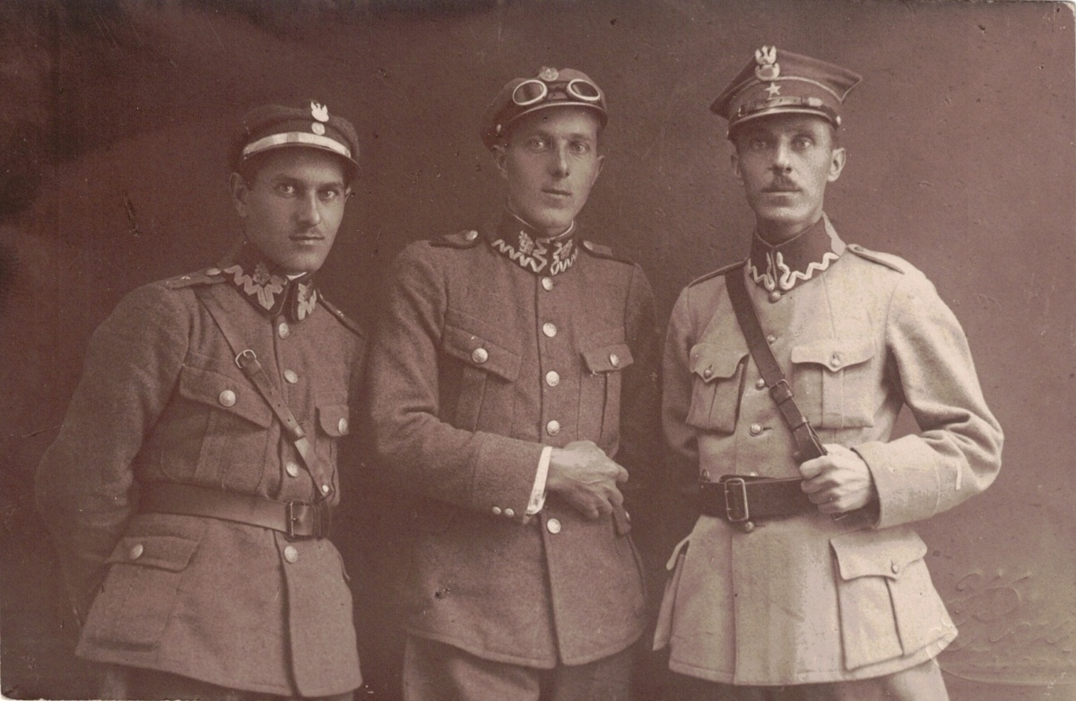 Офицеры польской армии. 1920-е гг.