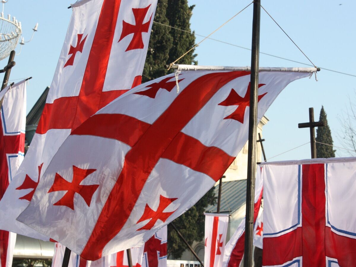     Флаг ГрузииCC BY-SA 2.0 / George Mel / Flag of Georgia