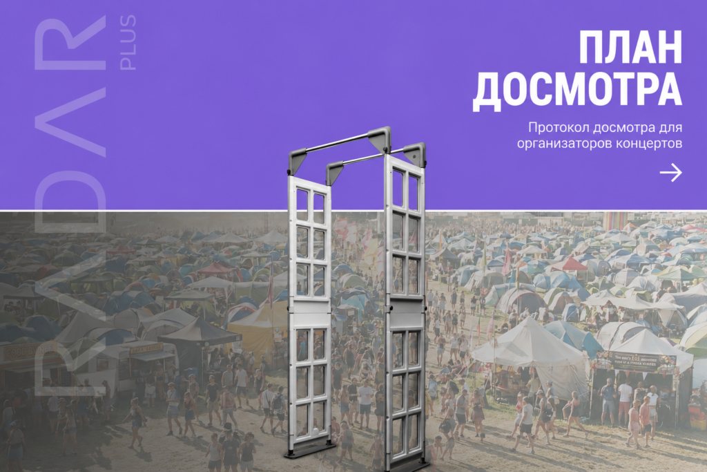    Досмотровое оборудование для open-air мероприятий. admin