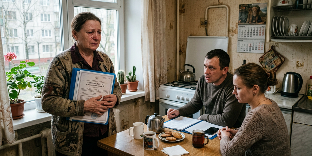 Сын уговаривал продать квартиру и жить вместе