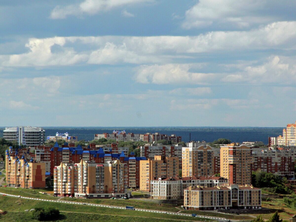    Вид новых кварталов города Чебоксары | © РИА Новости / Мария Ващук