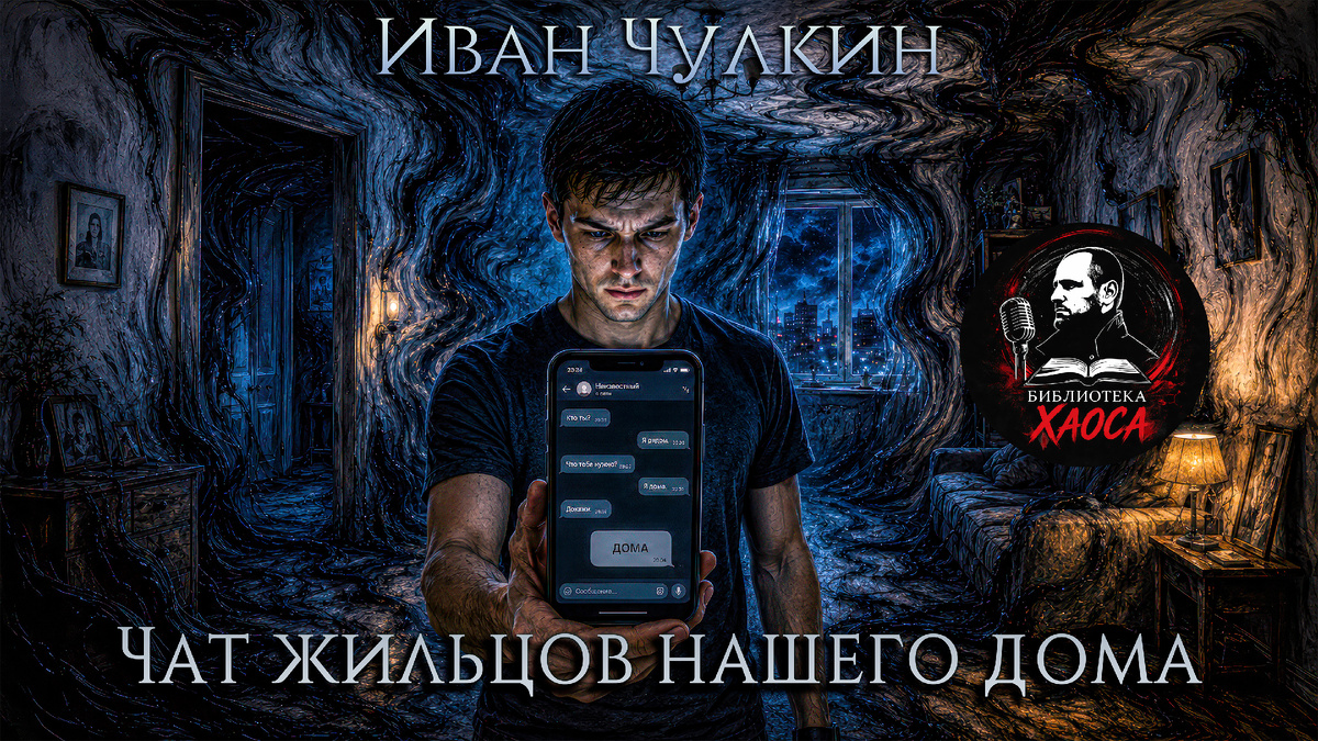 Обложка аудиокниги «Чат жильцов нашего дома» от студии «Библиотека Хаоса»